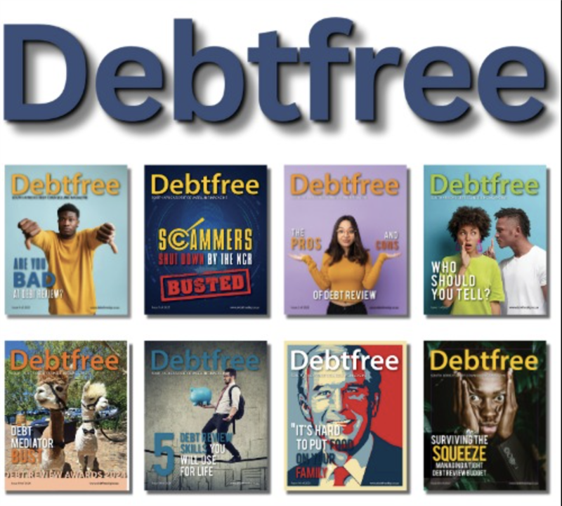 Debtfree Magazine cover